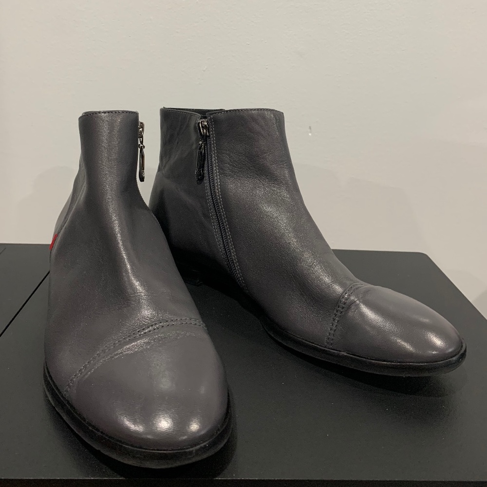 Gray Booties